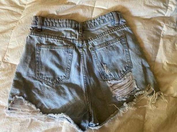 Missguided jean shorts