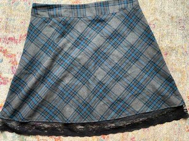 Harvé Benard Harve Benard Vintage Plaid Skirt