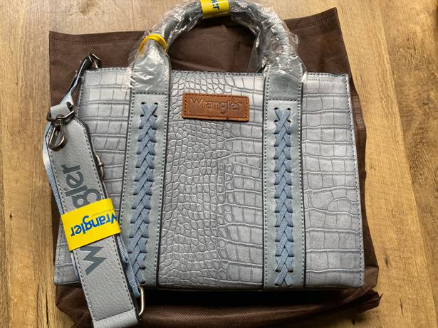 Wrangler Nwt  Crocodile Small Tote Purse