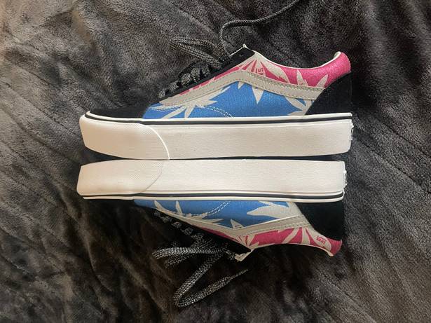 Vans Shimmer Blue And Pink