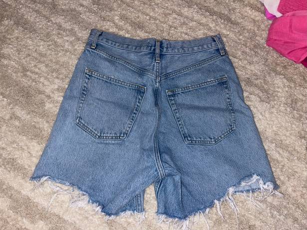 AGOLDE High Waisted Jean Shorts