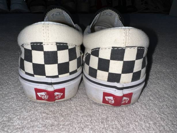 Vans Checkered Slip-Ons