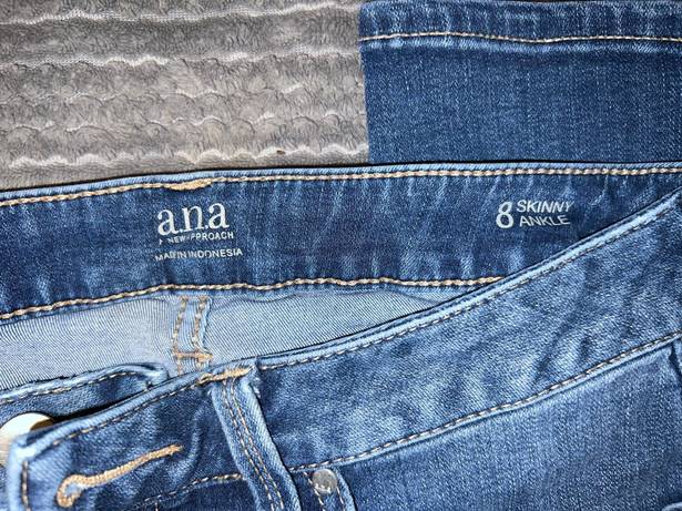 a.n.a Skinny Ankle Jeans Size 8