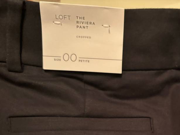 The Loft New,  Riviera Cropped Casual Slack Pants 