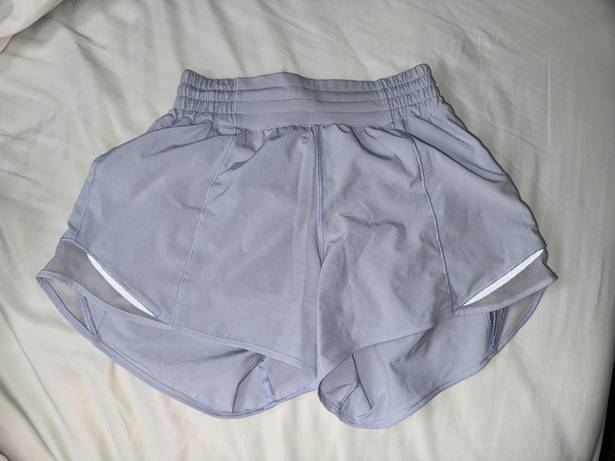 Lululemon Hotty Hot Shorts 4” Blue