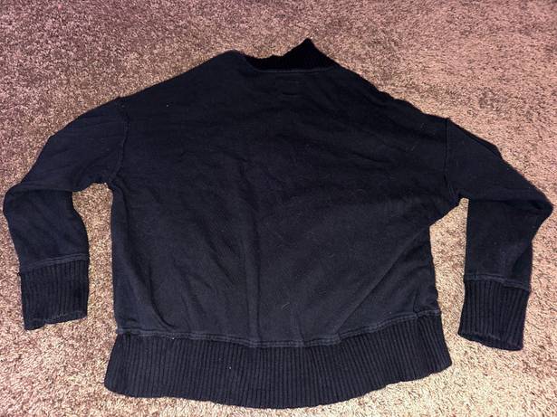 Aerie Sweatshirt Black Size M