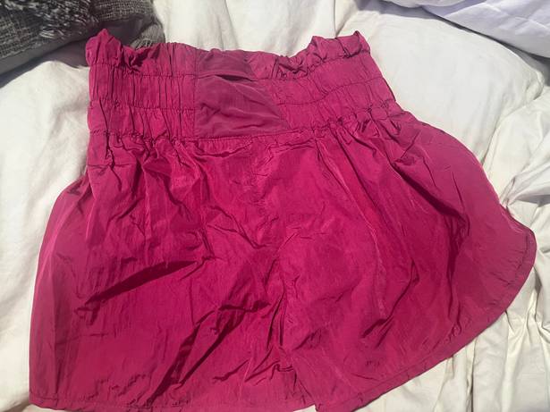 Free People Hot Pink Shorts