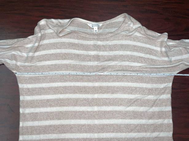 Market & Spruce 3/4 Sleeve Stripe Blouse Size Large