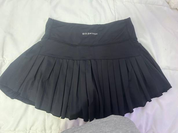 Gold Hinge black  skirt