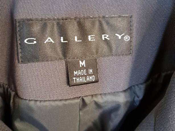 Gallery  Double Breasted Gray Blazer/‎ Lightweight Coat Size Medium