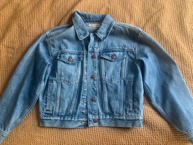 Madewell Oversized Trucker Jean Jacket