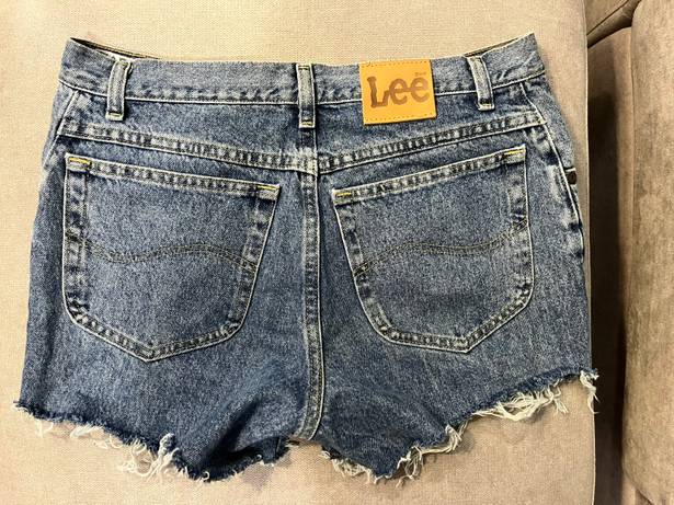 Lee Denim High Waisted Mom Shorts