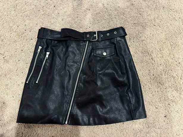 Forever 21 Leather Skirt