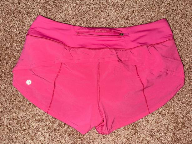 Lululemon Speed Up Shorts 2.5