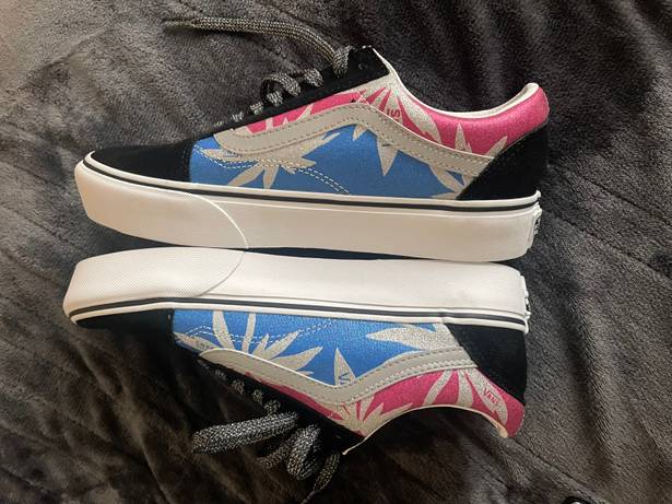 Vans Shimmer Blue And Pink