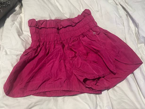 Free People Hot Pink Shorts