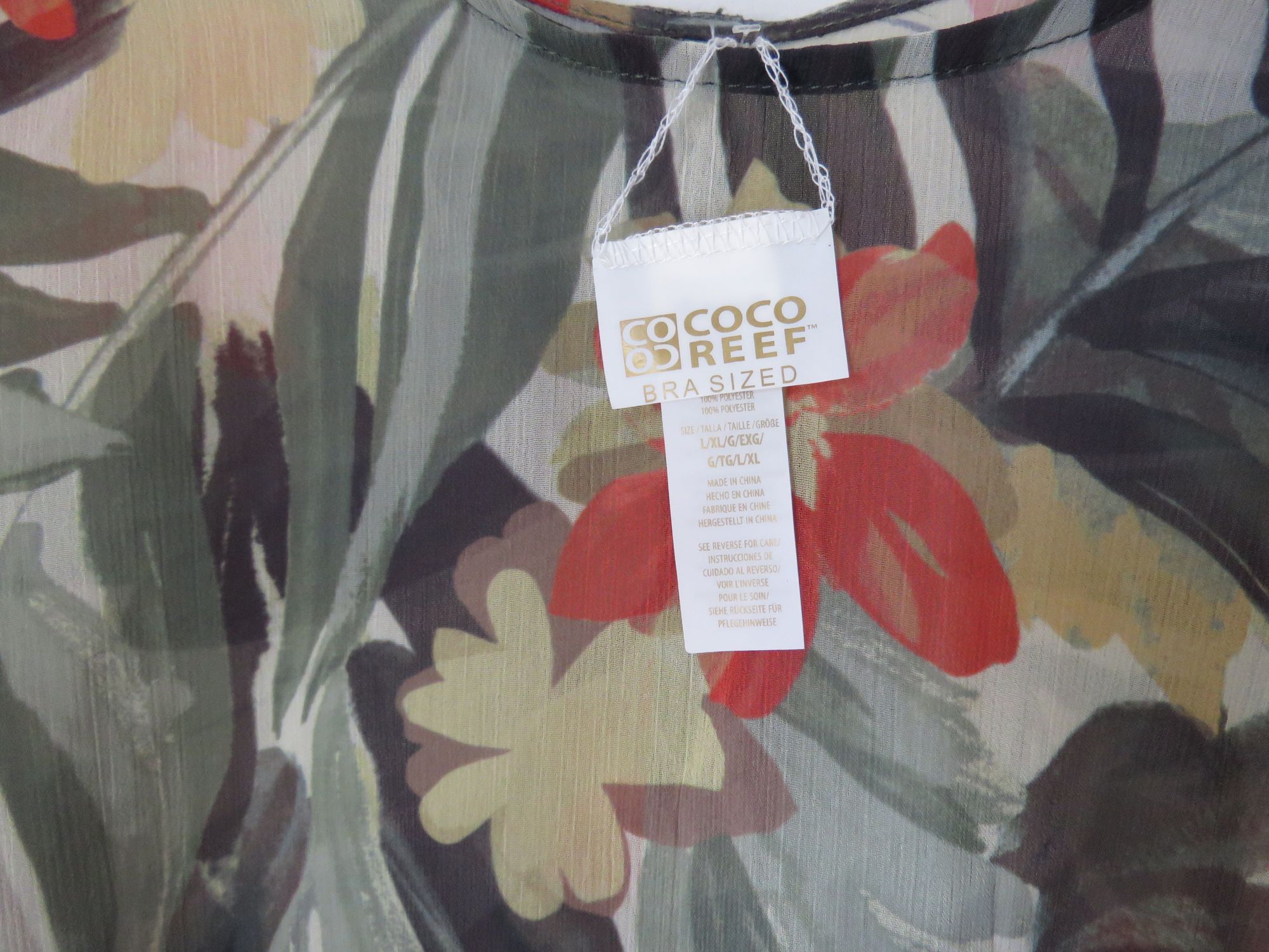 Coco reef Beach Cover Up Floral