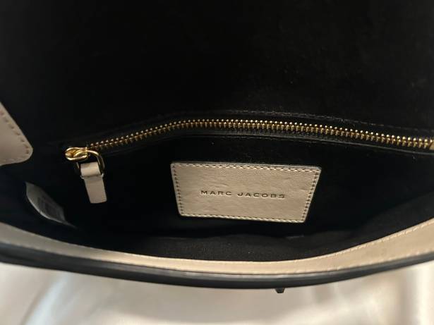 Marc Jacobs J Crossbody Bag (Beige + Black)