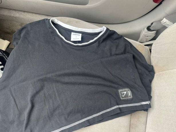 Gymshark Black  Top size Large