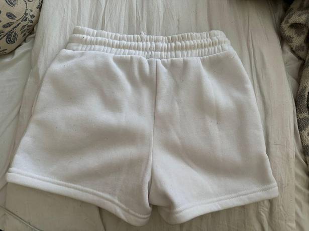 Sweatpants Shorts White