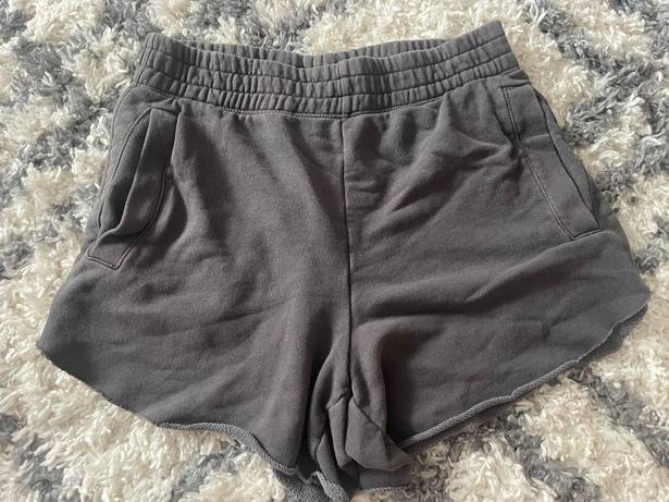 Aerie Dark Grey Sweat Shorts