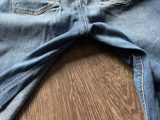 Harper High Rise Straight Denim Jeans