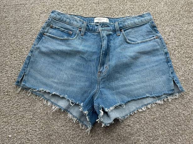 Abercrombie & Fitch Curve Love Mom Shorts