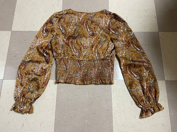 Vintage Havana Satin Blouse