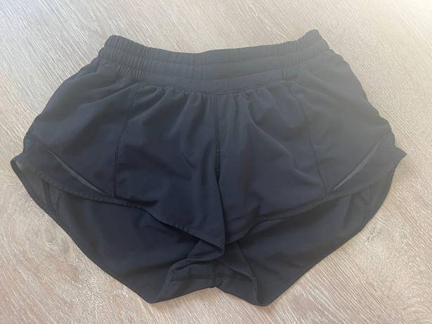 Lululemon Black Hotty Hot 2.5” Shorts