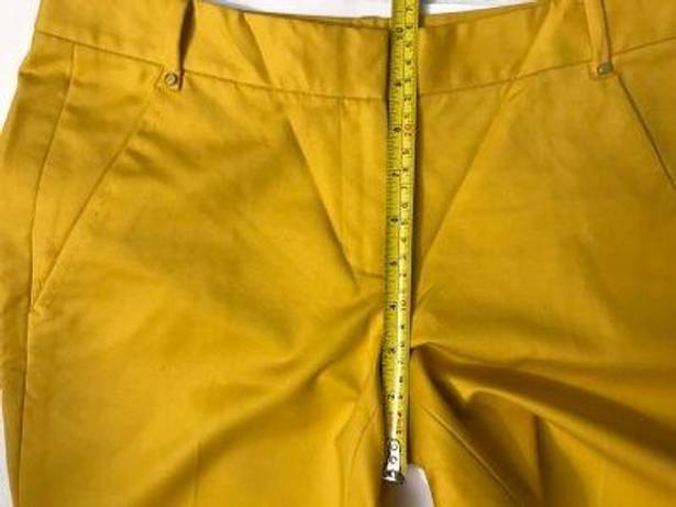 T Tahari Sunflower Straight Crop Trouser Size 2