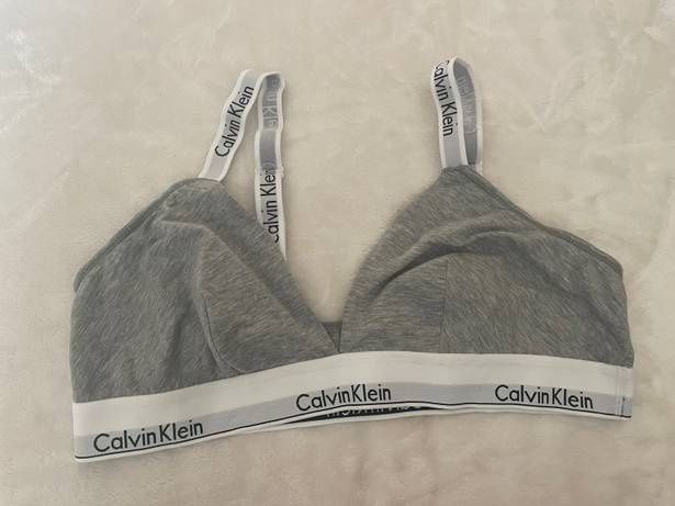 Calvin Klein Gray Bralette