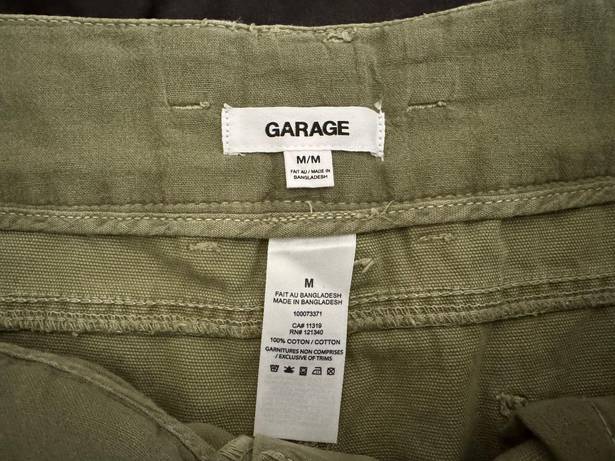 Garage mini skirt with cargo pockets