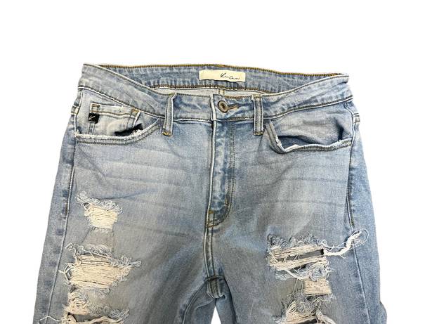 KanCan USA Kancan  Nora Mid-Rise  distressed Ankle Skinny Stretch Jeans light wash size 29