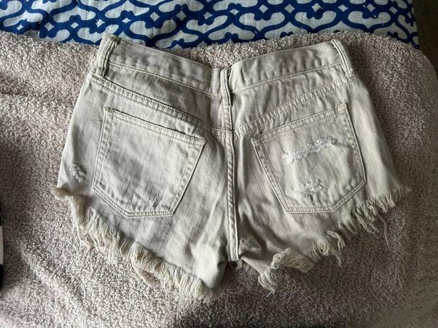 Free People jean shorts