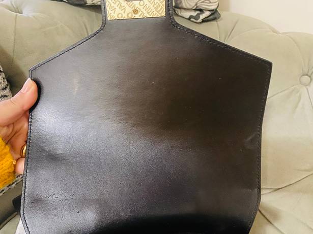 Mario Valentino Authentic  leather black backpack