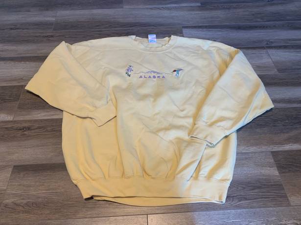 Gildan Embroidered Alaska Crewneck