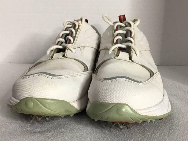 FootJoy  White Womens Sneaker Shoes Lace Up Round Toe  Low Top Size 9.5