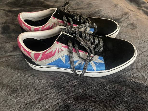 Vans Shimmer Blue And Pink