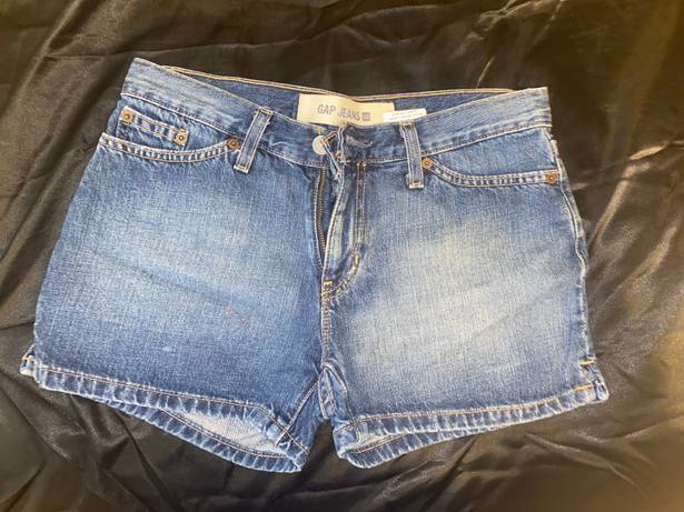 Gap Vintage Dark Wash Jean Shorts