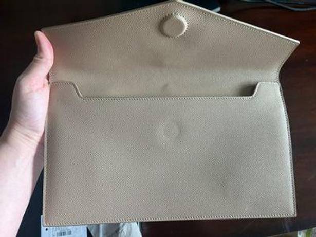 Saint Laurent YSL leather envelope pouch