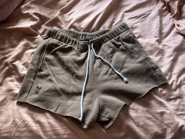 Playboy Brown Shorts
