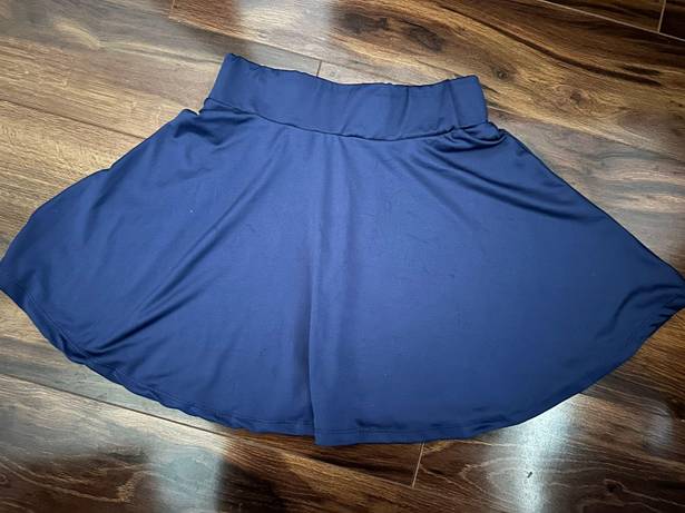 Blue Dry fit Skirt