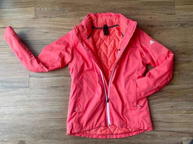 Adidas  Outdoor Women's Climaproof Pink Puffer Winter Jacket Size Small