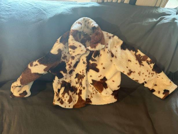 Cow Print Jacket