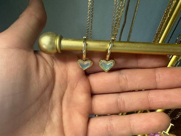 Kendra Scott Heart Earrings