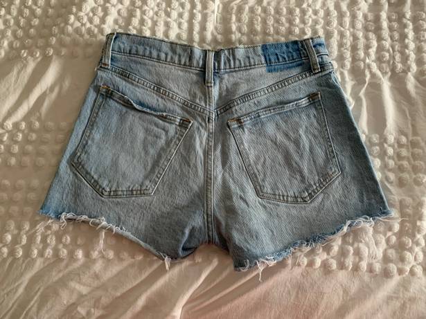 Abercrombie & Fitch Light Wash Denim Shorts