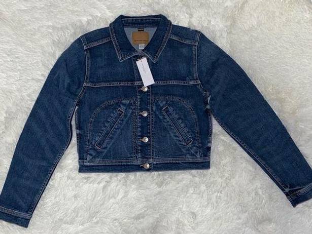 American Eagle NWT  cropped jean jacket size S