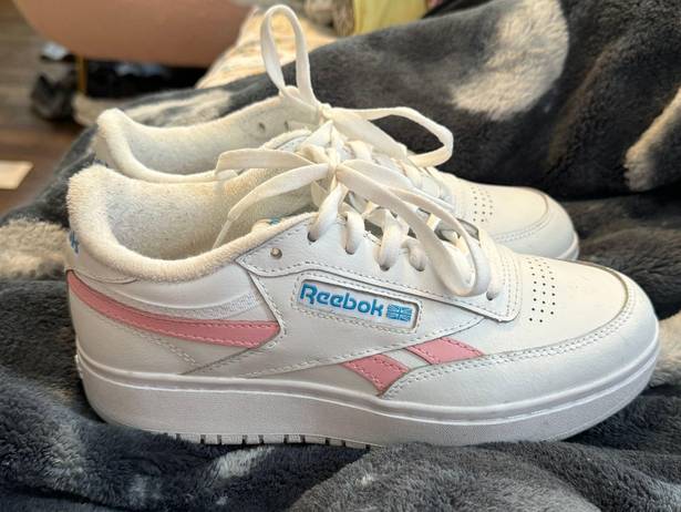 Reebok “club c double revenge in ‘white pink glow’