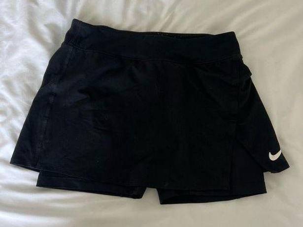 Nike Black  Tennis Skirt