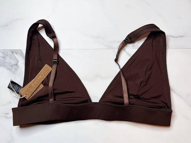 SKIMS NWT  Plunge Bikini Top